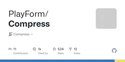 🗜️ Compress —. Contribute to PlayForm/Compress development by creating an account on GitHub.