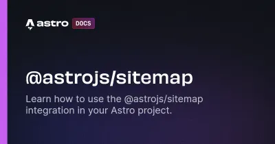 docs.astro.buildのアイキャッチ画像